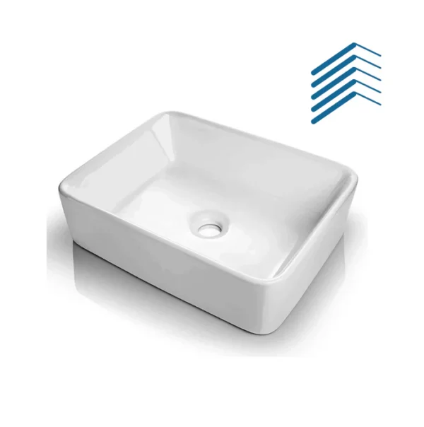 Rectangle Above Counter Basin – Covington Supply CO