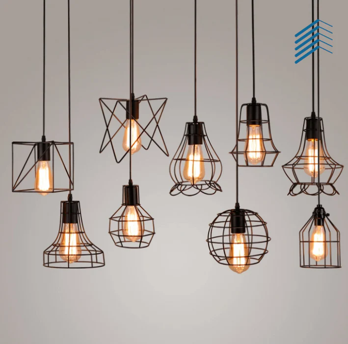 Geometric Metal Pendant Lights