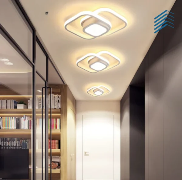 Interconnected Diamonds Ceiling Light – Covington Supply CO