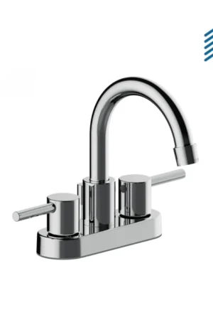 3 Hole Double Handle Bathroom Faucet