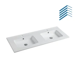 Double Bowl Bathroom Basin
