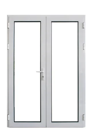 Hingeless Steel French Double Door