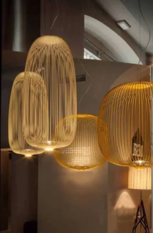 Hanging Spokes Pendant Light